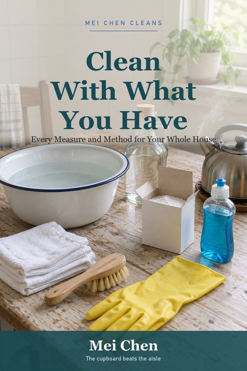 Clean With What You Have — Every Measure and Method for Your Whole House, by Mei Chen